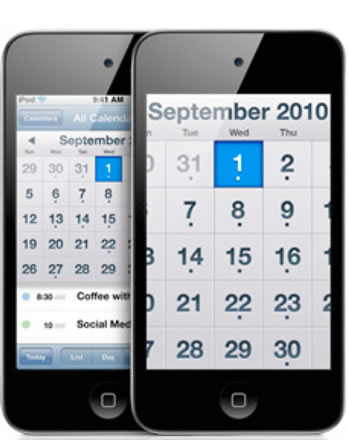 system zoom shown on the calendar app