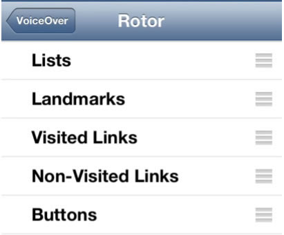 web rotor settings items 2
